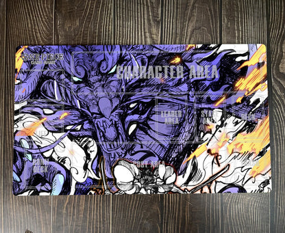 Oden vs Kaido One Piece Table Playmat OPCG TCG CCG Play Pad Trading Card Game Mat