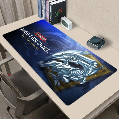 WVICM Playmat Blue Eyes White Dragon TCG CCG Play Pad Trading Card Game 40X70CM