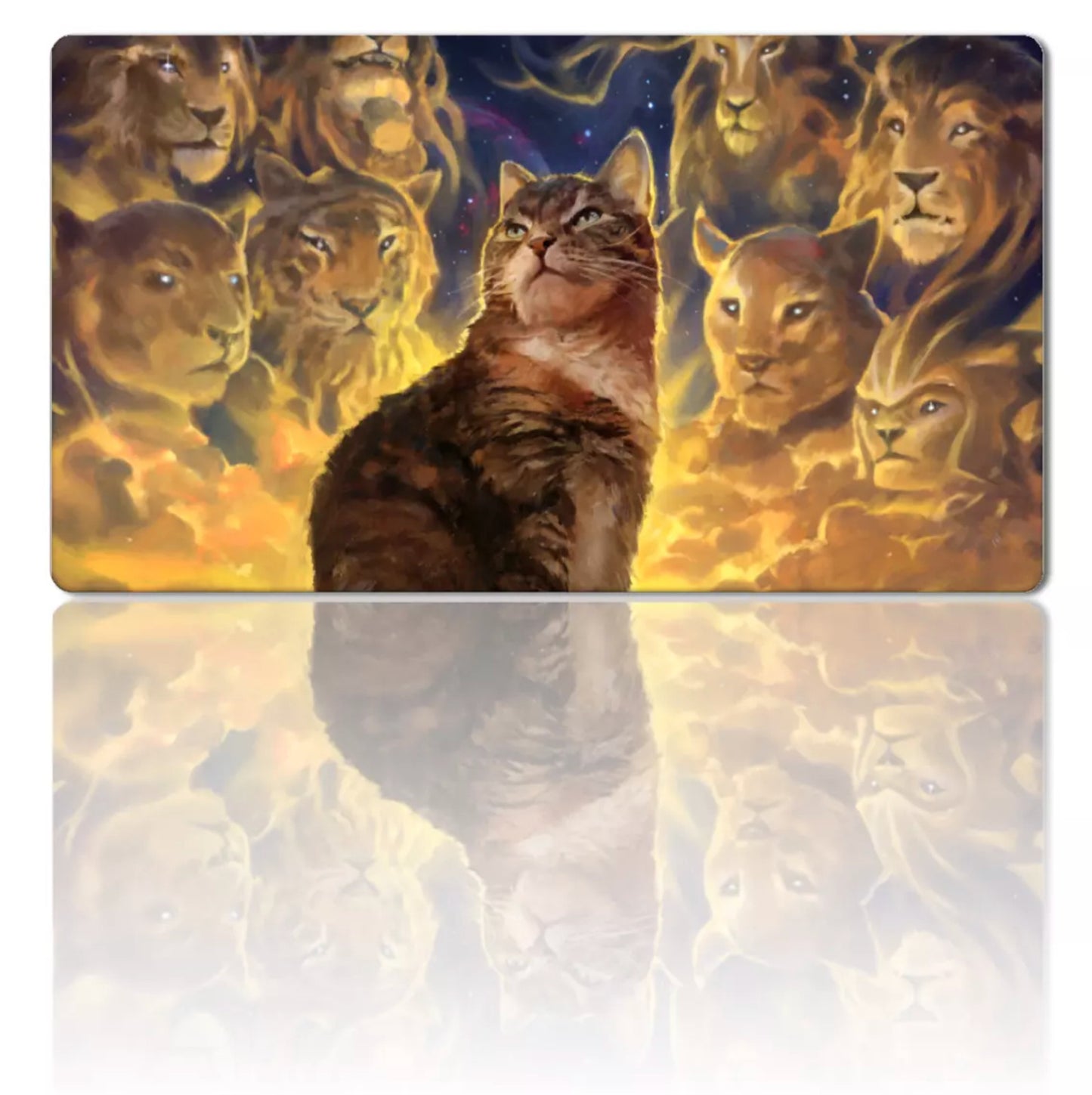 Nine Lives MTG Playmat Trading Card Game Mat TCG CCG Mouse Pad Table Play Mat
