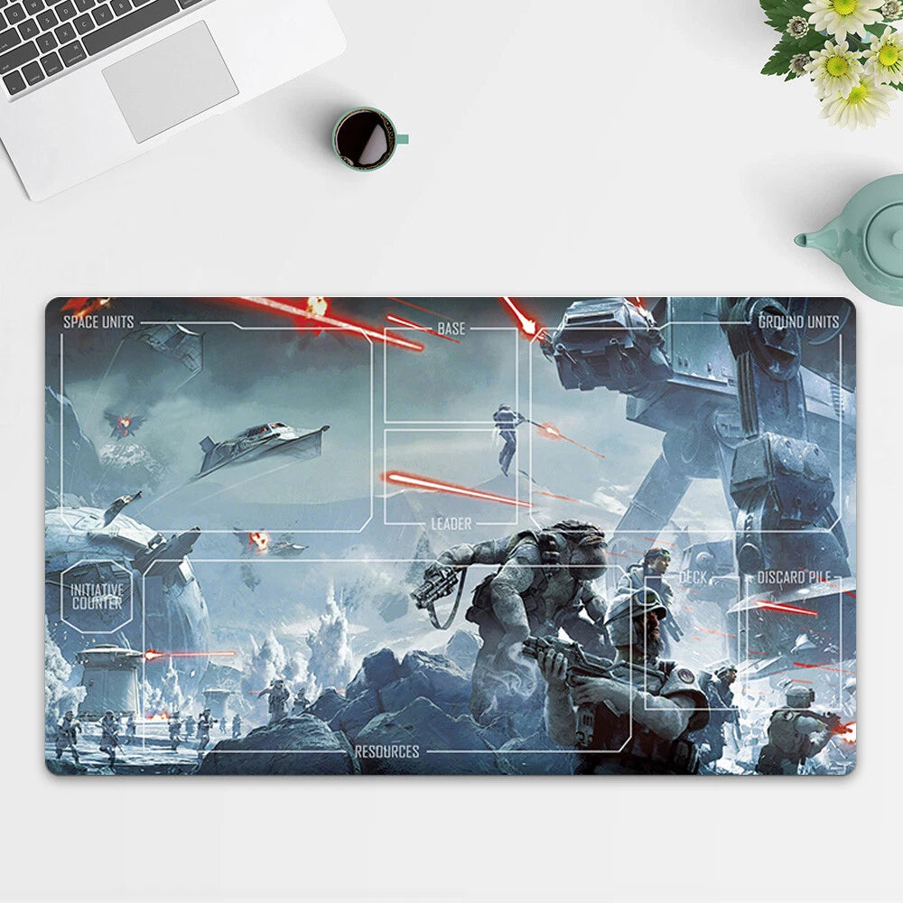 Playmat Battlefront TCG Starwars : Unlimited Trading Card Game Play Mat Free Bag