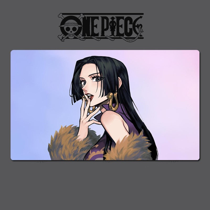 Boa Hancock O-P Table Playmat OPCG TCG CCG Mouse Pad Trading Card Game Mat & Bag