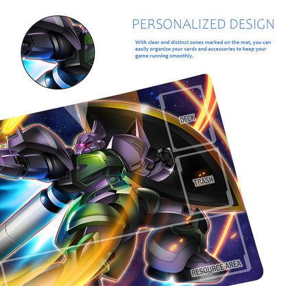 Gundam Playmat Suitable for GCG , includes Storage Bag, 24 x 14 inches (640532)