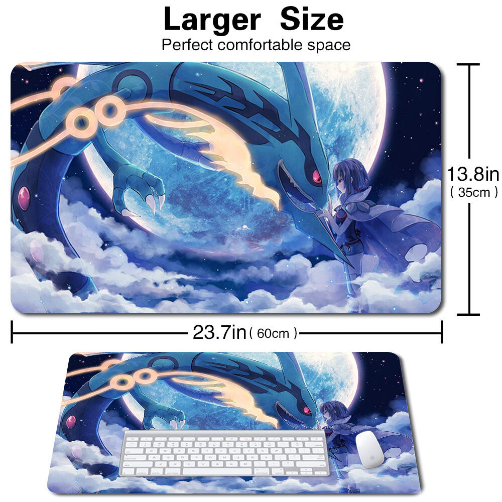 Pokemon67 - Board Game Pokemon Rayquaza Playmat Games Mousepad Play Mat of TCG