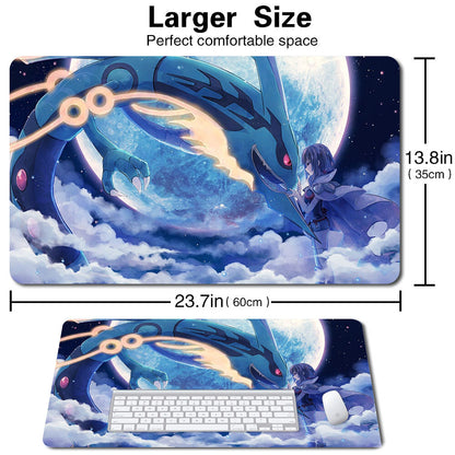 Pokemon67 - Board Game Pokemon Rayquaza Playmat Games Mousepad Play Mat of TCG