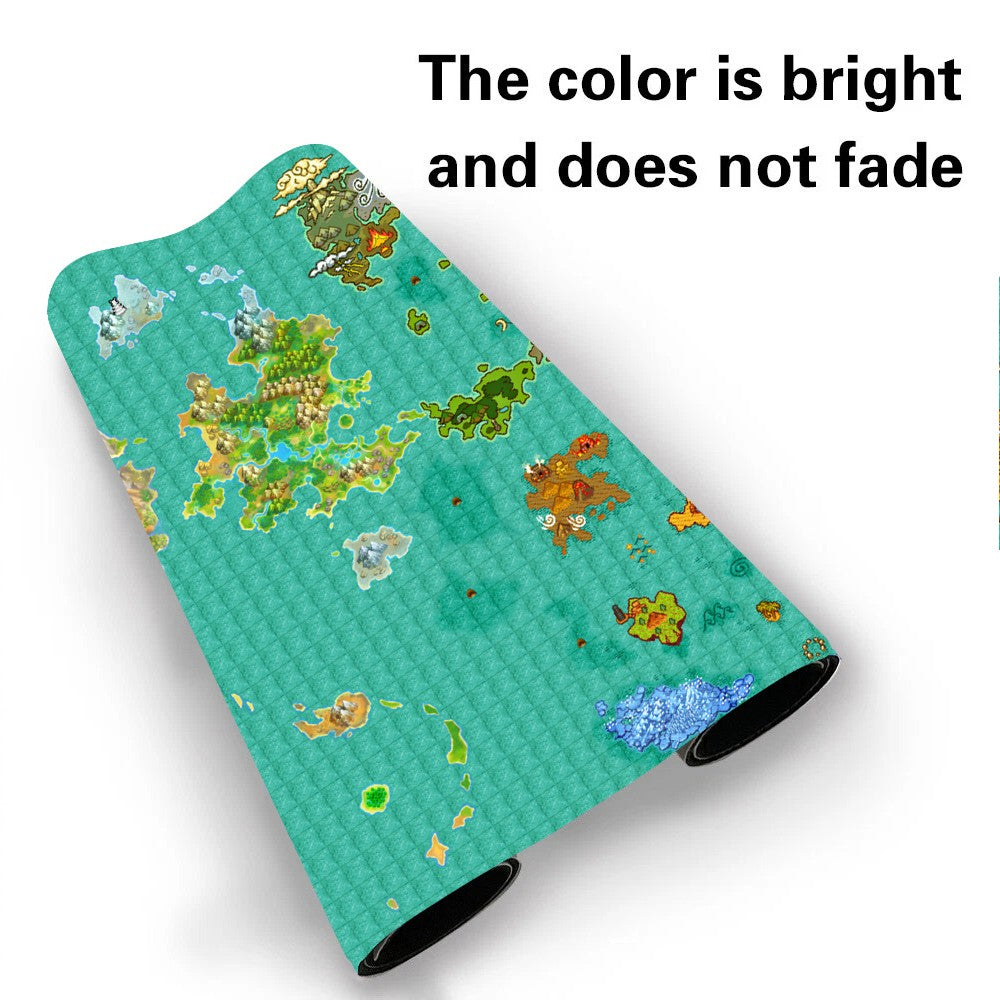 Mystery Dungeon Map Board Game Pokemon Playmat TCG CCG Card Play Mat Mousepad