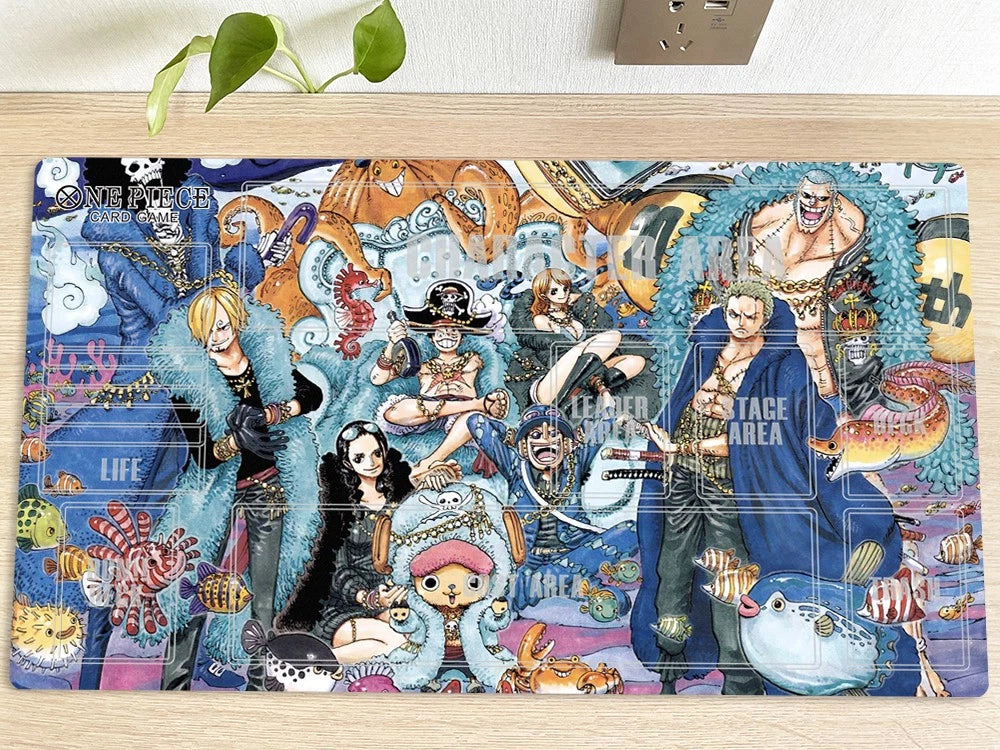 O-P Chapter 851 Table Playmat CCG OPCG TCG Deskmat Trading Card Game Mousepad