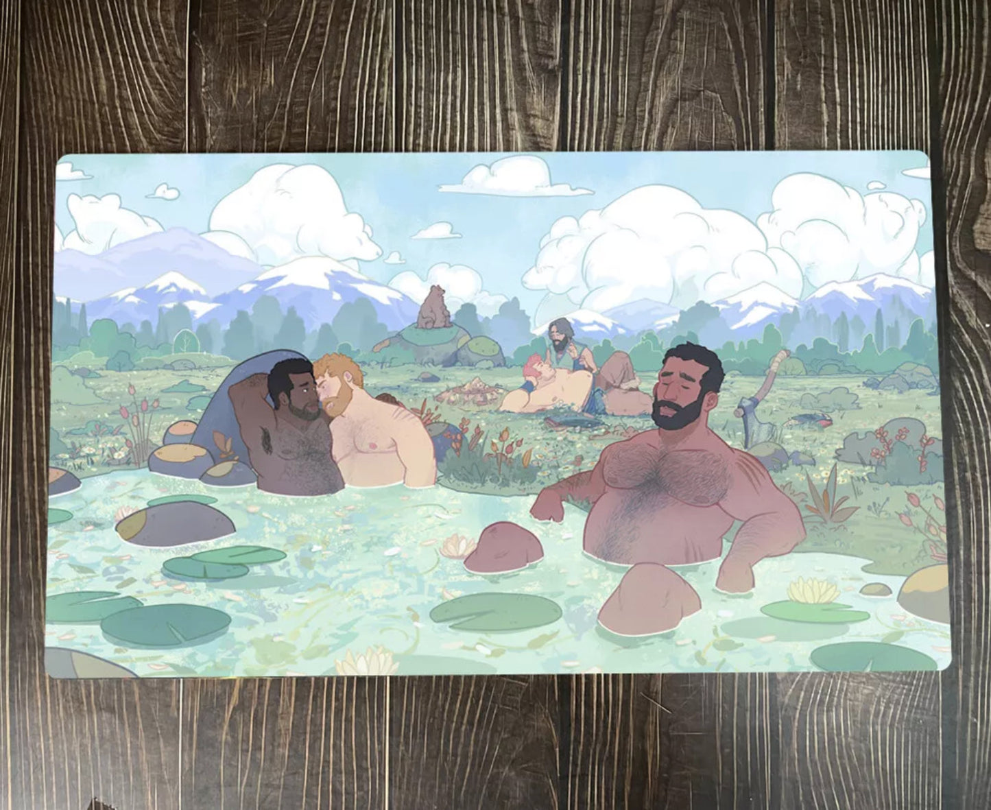 Bearscape - Magic The Gathering MTG Playmat TCG CCG MTG Playmat