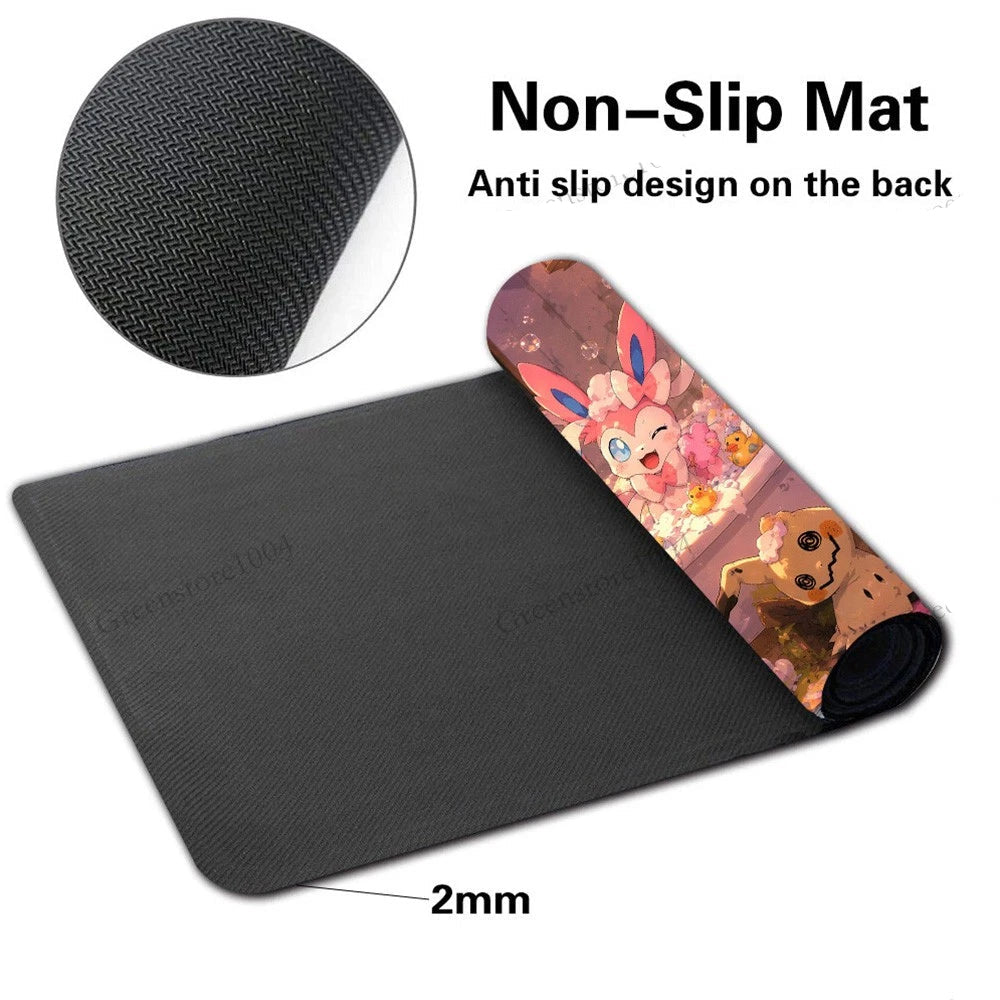Eevee Board Game Pokemon Table Playmat TCG CCG Mat Gaming Play Mouse Pad