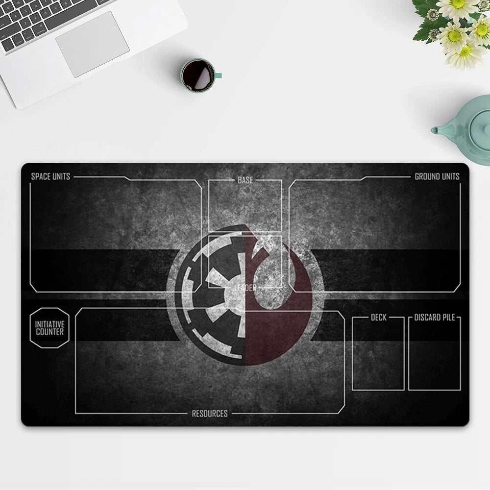 Playmat Empire Symbol TCG Starwars : Unlimited Trading Card Game Mat Free Bag