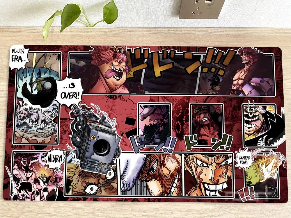 Eustass Kid Charlotte Linlin One Piece Playmat OPCG TCG CCG Pad Trading Card Game Mat