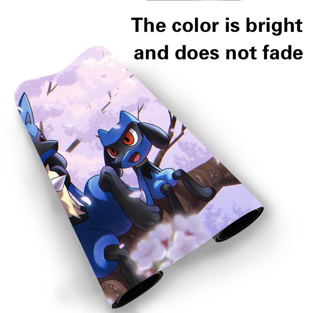 Riolu & Lucario Board Game Pokemon Table Playmat Play Mat TCG CCG Pad Mousepad