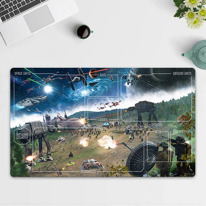 Playmat Battlefront TCG Starwars : Unlimited Trading Card Game Play Mat Free Bag