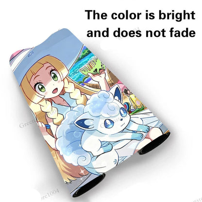 Lillie Alolan Vulpix Board Game Pokemon Table Playmat TCG CCG Mat Pad Mousepad