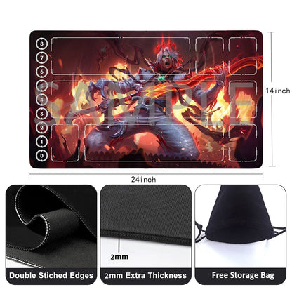 Viego - League Of Legends Riftbound Playmat 24x14 in + Free Storage Bag