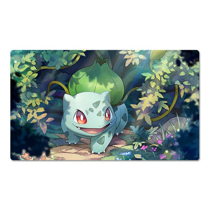 Bulbasaur Board Game Pokemon Playmat Card Games Play Mat TCG CCG Pad Mousepad