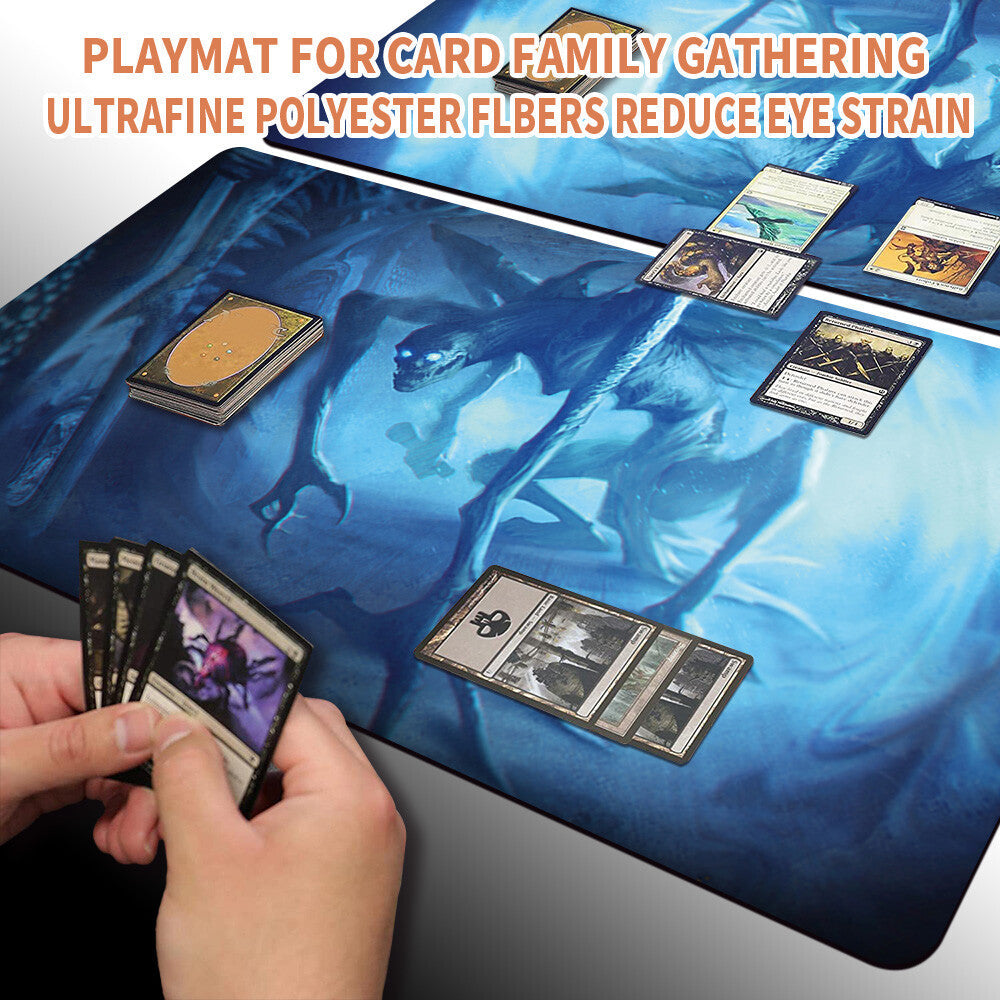 SILENT HALLCREEPER - Magic The Gathering MTG Playmat TCG CCG MTG Playmat Stitched Edge