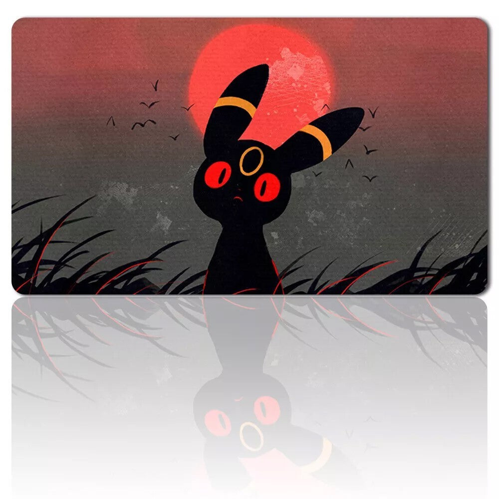 Board Game Pokemon Umbreon Playmat Games Mousepad Play Mat of TCG Deskmat