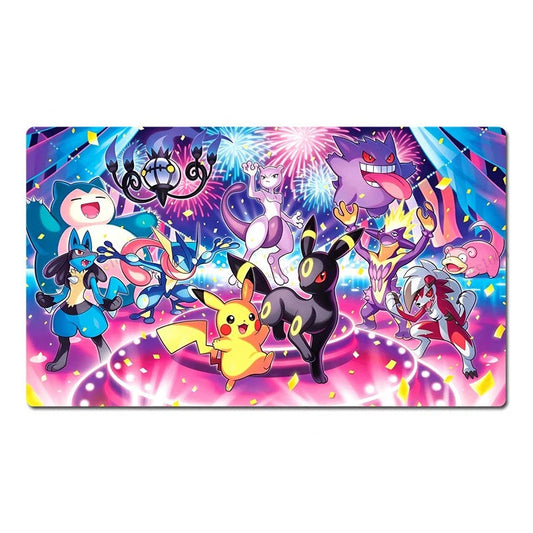 Umbreon Pikachu Board Game Pokemon Table Playmat TCG CCG Mat Play Pad Mousepad
