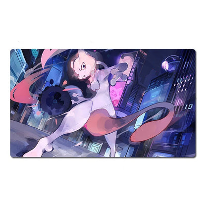 Mewtwo Board Game Pokemon Table Playmat TCG CCG Mat Gaming Pad Mousepad