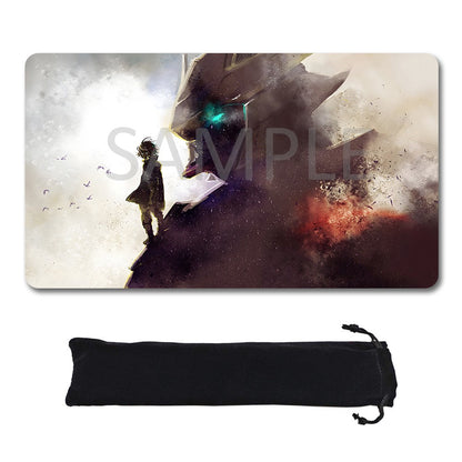 Gundam Playmat Suitable for GCG ,includes Storage Bag, 24 x 14 inches (GD5101424)