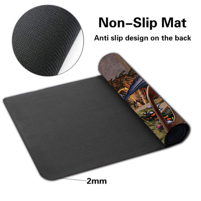 Slivers Playing Poker - Board Game MTG Playmat Games Mousepad Play Mat of TCG