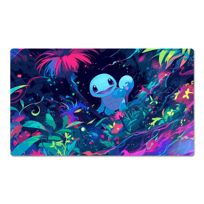 Squirtle Board Game Pokemon Table Playmat Games Play Mat TCG CCG Pad Mousepad
