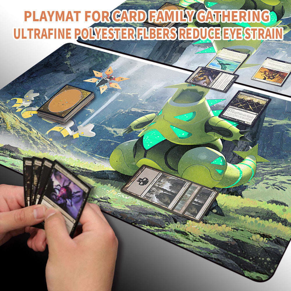 New Pokemon Tyranitar Playmat Stitched Edge | Pokemon TCG Playmat Stitched Edge | 329482