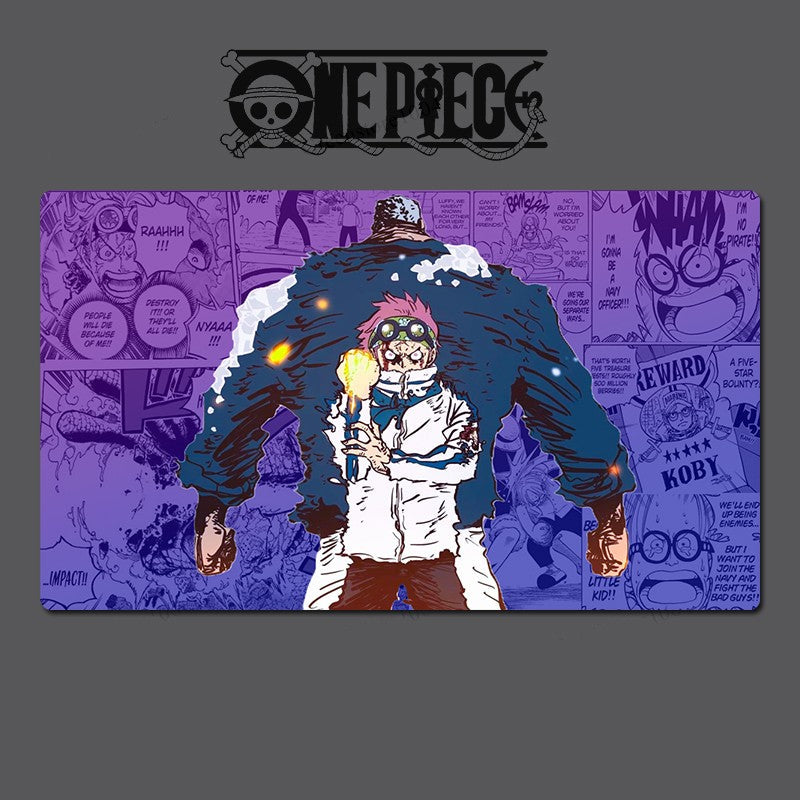 Koby Garp O-P Table Playmat OPCG TCG CCG Pad Trading Card Game Mat Mousepad