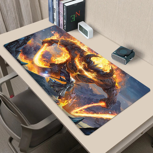 Lord of the Rings MTG Playmat Trading Card Game Mat TCG CCG Table Pad 40X70CM
