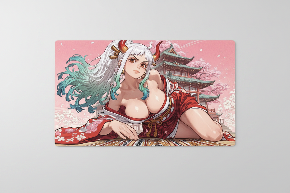 One Piece Yamato O-P Table Duel Playmat OPCG TCG CCG Mousepad Trading Card Game Deskmat