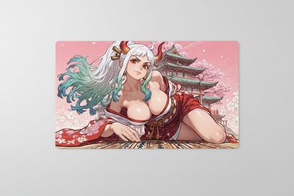 One Piece Yamato O-P Table Duel Playmat OPCG TCG CCG Mousepad Trading Card Game Deskmat