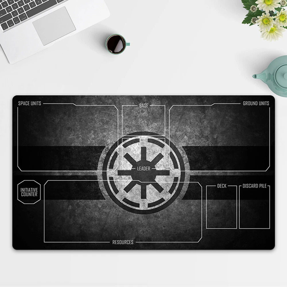 Playmat Galactic Republic Symbol Starwars : Unlimited Trading Card Game Free Bag
