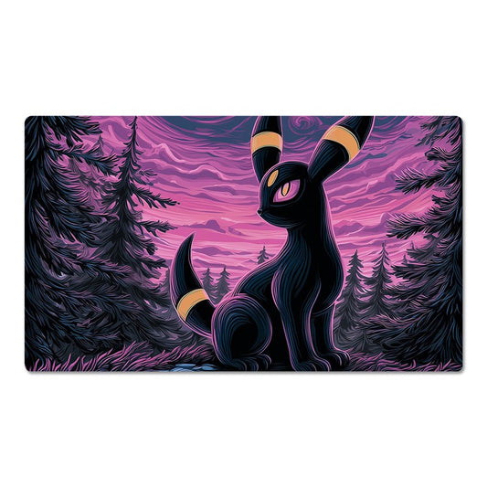 Umbreon Board Games Pokemon Table Playmat Trading Card Game Play Mat TCG CCG Pad