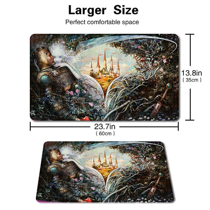 THRONE OF ELDRAINE TEASER -Board Game MTG Playmat Games Mousepad Play Mat of TCG