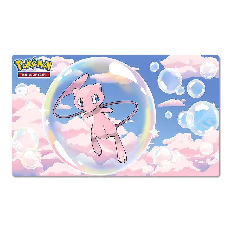 Mew Mythical Board Pokemon Table Playmat TCG CCG Card Game Play Mat Mousepad