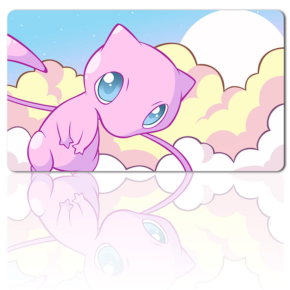 Pocket Monster57 - Board Game Pokemon Mew Playmat Games Mousepad Play Mat of TCG