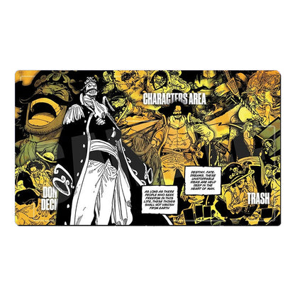 Gol D. Roger One Piece Table Playmat OPCG TCG CCG Mouse Pad Trading Card Game Mat
