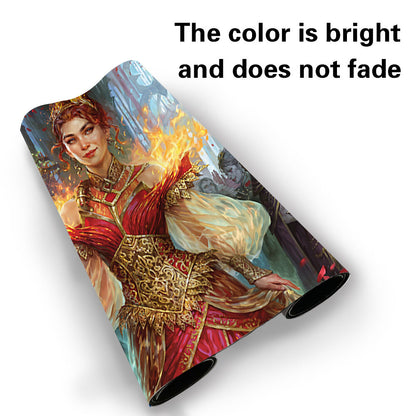 CHANDRA, DRESSED TO KILL - Board Game MTG Playmat Games Play Mat of TCG CCG