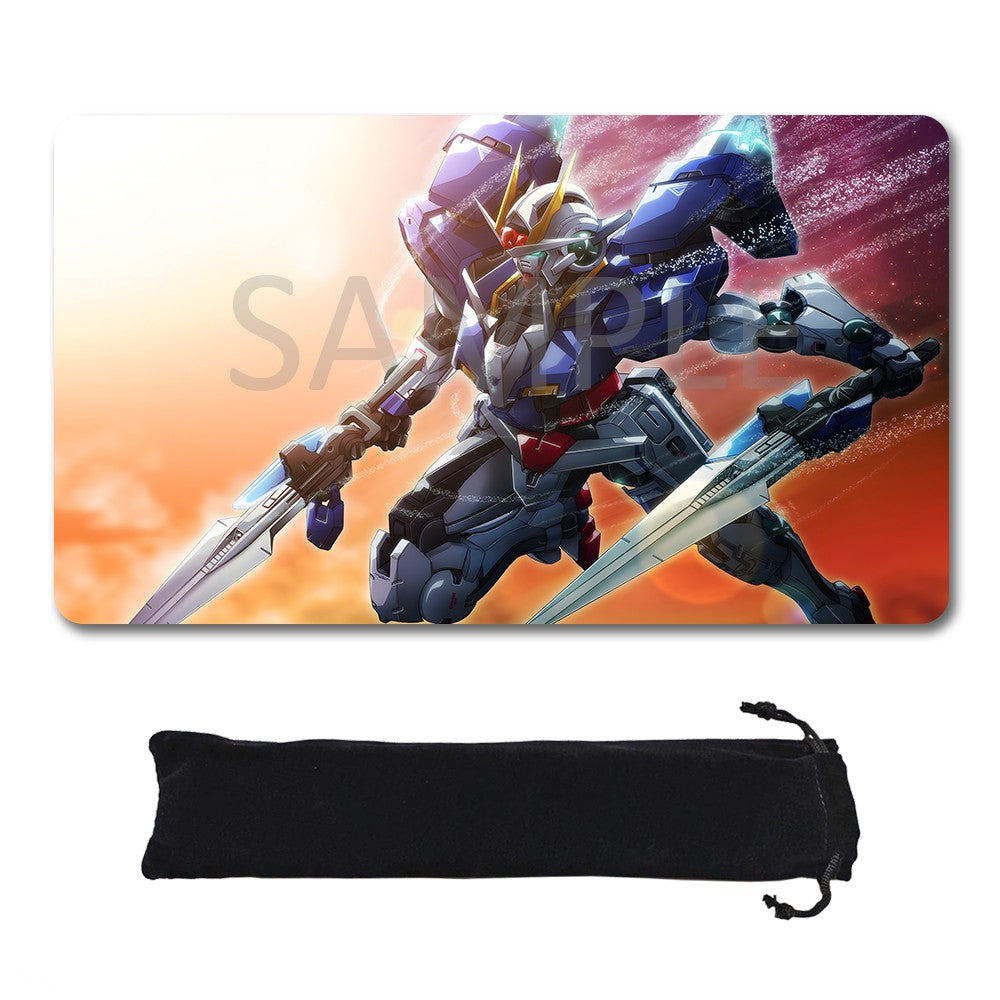 Gundam Playmat Suitable for GCG , includes Storage Bag, 24 x 14 inches (50830)