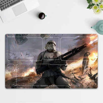 Playmat Stormtrooper TCG Starwars : Unlimited Trading Card Game Play Mat FreeBag
