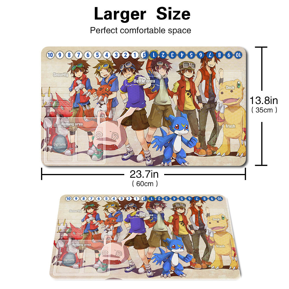 231470 - Board Game Digimon Playmat Games Mousepad for DTCG CCG Playmat.
