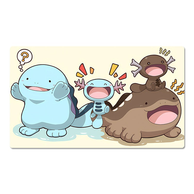 Wooper Lodsire Board Game Pokemon Table Playmat Card Mat TCG CCG Pad Mousepad