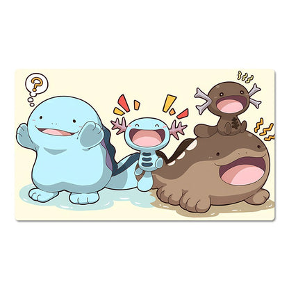 Wooper Lodsire Board Game Pokemon Table Playmat Card Mat TCG CCG Pad Mousepad