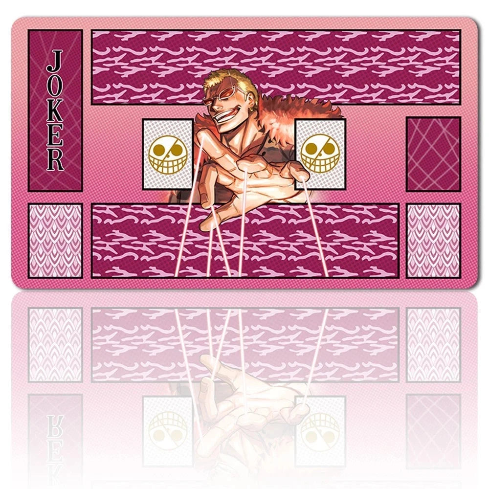 One Piece Playmat Card Games Mousepad Play Mat of TCG CCG DOFLAMINGO Mousepad