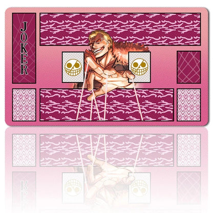 One Piece Playmat Card Games Mousepad Play Mat of TCG CCG DOFLAMINGO Mousepad