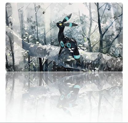 Umbreon Board Game Pokemon Table Playmat TCG CCG Mat Gaming Play Pad Mousepad
