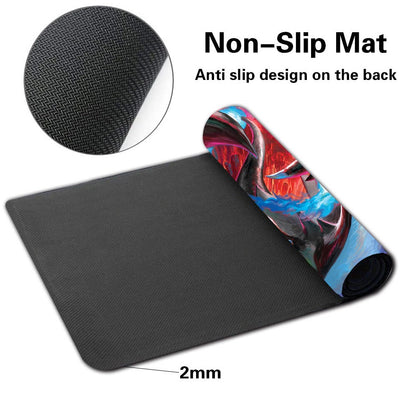 Mega Charizard X Board Game Pokemon Playmat Card Play Mat TCG CCG Pad Mousepad