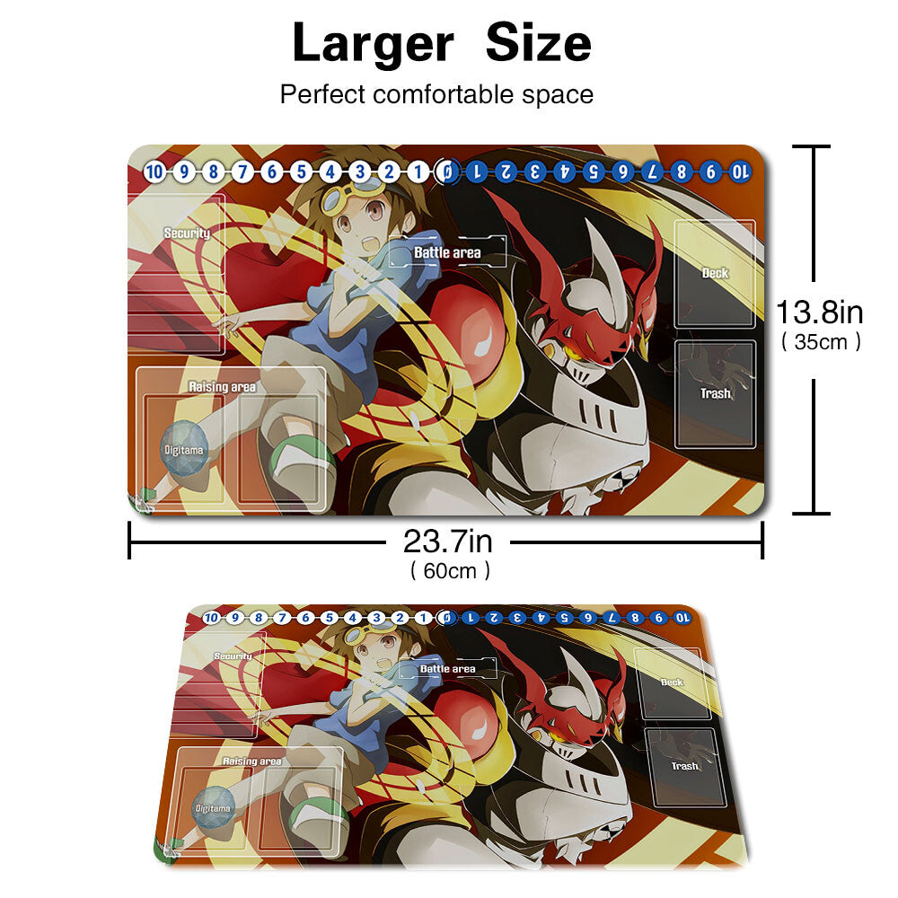 297031 - Board Game Digimon Playmat Games Mousepad for DTCG CCG Playmat.