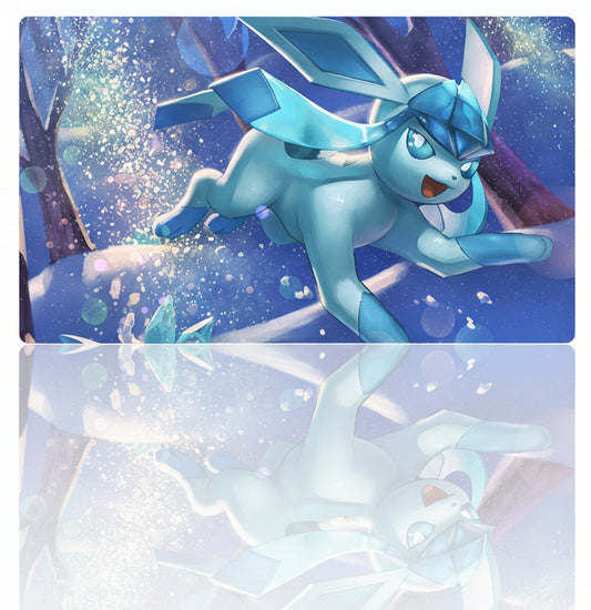 Glaceon Board Game Pokemon Table Playmat TCG CCG Mat Gaming Play Pad Mousepad