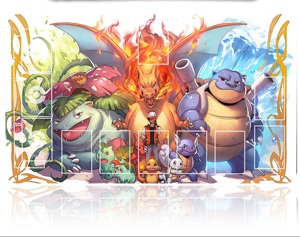 Illustration of various animated characters with a metallic object at the top.